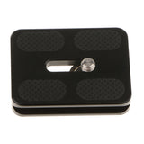 Maxbell Alluinum Pu-50 Quick Release Plate For Benro Arca Swiss Tripod Ball Head