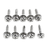 Max 10 Pieces Piano Hammer Butt Screws for Keyboard Instrument Parts Accessory