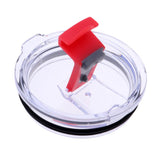 Maxbell Tumbler Replacement Lids, Spill Proof and Splash Resistant Lid for Cup 20oz Red