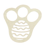 Maxbell Easter Bunny Footprint Stencil Reusable Craft Durable DIY Easter Decorations