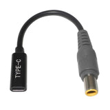 Maxbell 7.9/5.5mm Round Jack to Square End Adapter for Lenovo Laptop Power Cord