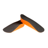 Maxbell 1 Pair Men's In-Sock Arch Support Height Increase Heel Lift Shoe Insert Cushion Pads - Orange