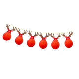 Max Halloween Banner Ornament Hanging Flag Garland with Balloons Elk