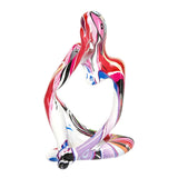 Maxbell Thinker Statue Figurine Sculpture Collectible for Table Bookshelf Decoration 7.7cmx5.6cmx12cm