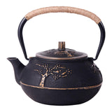 Maxbell Tea Kettle Heat Saving Japanese Pattern for Induction Cooker Gas Loose Tea