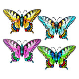 Maxbell Wall Decor Butterfly Art Easy Install Art Stainless Ornaments for Garden
