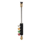 Max Pressure Washer Wand Extension with Spray Nozzle Tips for Karcher K2 K3 K5