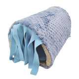 Maxbell Guinea Pig Hideout Habitats Small Animals Tunnel for Chinchilla Mice Ferrets Blue