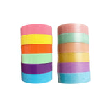 Maxbell 12x Sticky Ball Rolling Tapes Handmade Crafts Supplies Colored Ball Tape