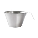Maxbell 100ml/3oz Small Espresso Cup Stainless Steel Bar Drink Mugs for Restaurant