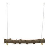 Max Wild Natural Prickly Wood Stand Perch Swing For Bird Parrot L
