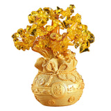 Maxbell Feng Shui Money Tree Tabletop Ornament for Indoor Spring Festival Decoration S StyleA