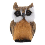Max Mini Simulation Owl Animal Home Decoration Simulation Artificial Owl Middle