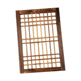 Maxbell Window Frame Yard Trellises Wood Window Pane Wall Pediments Easy to Hang