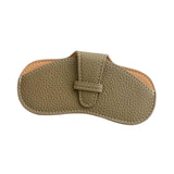 Maxbell Soft Glasses Case Durable Lightweight PU Leather for Women Men Camping Gray