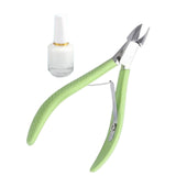 Maxbell Manicure Nippers Premium Nail Nippers for Fingernails and Toenails SPA Salon Style E