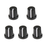 Max Maxb 5pcs Guitar Effect Pedal Knob Amplifier Control Knobs Black+white