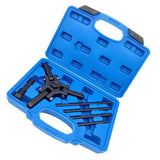 Maxbell 3 Jaw Adjustable Harmonic Balancer Puller Sturdy Pressure Screw Automotive