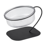 Maxbell Raised Cat Food Bowl Drinking Bowl Pet Feeder Removable for Indoor Cats