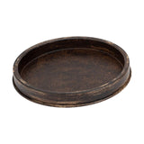 Maxbell Farmhouse Candle Holder Tray Decoration Rustic for Home Countertop Bathroom Large