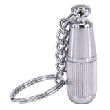 Max Metal Tobacco Cigar Punch Cutter Cigars Hole Puncher Cigar Drill Silver