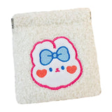 Maxbell pouch Organizer Nursing Pad Bag Cartoon for Mini Mirrors White