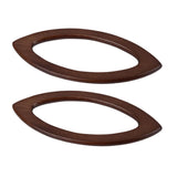 Maxbell 2 Pieces Clutch Bag Handles Handmade Replacement Purse Handle for Bag Making