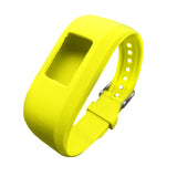 Max Wrist Band with Buckle Replacement Strap for Garmin Vivofit 3 Watch Yellow