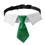 Maxbell Modern Dogs Collar Walking Traveling Pets Gifts Boys Girls Dogs Pet Bow Tie Green