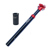 Maxbell Lightweight Bike Seat Post Shock Absorber 350mm Mountain Bicycle Seatpost with 31.6 Sleeve