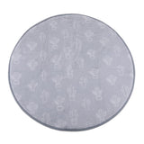 Max Round Carpet Tea Table Living Room Area Rug Kids Play Mat Cactus 60cm