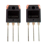 Maxbell 1 Pair New D13009K Transistor D13009 NPN TO3-P Crystal Valve 3 Pins 100W 12A