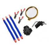 Maxbell 3 Helping Hands Soldering Stations Desk Clamp Set w/ Magnifying Lens