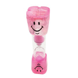 Maxbell 3 Min Sand Timer Cooking Clock Decorative Hourglass Home Decor Pink Kids Toy