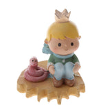 Maxbell THE LITTLE PRINCE Resin Prince Snake Home Table Figurine Ornament Statue #4