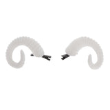 Maxbell 2pcs Elk Sheep Devil Horn Hairpin Headdress Party Halloween Props Cosplay