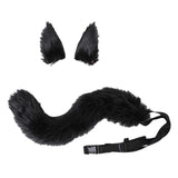 Maxbell Cosplay Costume Furry Costume Accessories Decor for Fancy Party Girl Unisex Black