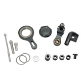 Maxbell Motorcycle Steering Damper Bracket Mount Set for Yamaha Yzf R6 Yzf R1 Titanium