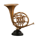 Maxbell Mini Trumpet Model Artwork Creative Resin Craft Musical Instrument Statue