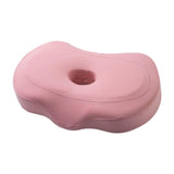 Maxbell Ear Piercing Pillow Small Pillow with Ear Hole for Pressure Relieve Side Sleepers Pink