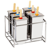 Max 6 Cells Ice Pop Mold Popsicle Mould 3 Cell Flat 3 Cell Round