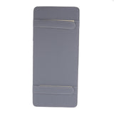 Max PU Leather Sun Visor Canvas CD-DVD Holder Storage Organizer for Car Gray