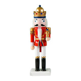 Maxbell Nutcracker Ornament Christmas Nutcracker Figures for Collectible Kids Gifts Red