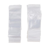 Max 500 Pieces Clear Grip Seal Ziplock Bag Self Seal Resealable Bags 9×13cm