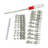 Maxbell Shoe Lace Hooks DIY Crafts for Camping Shoes Hiking Shoes Repairing Shoes