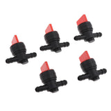 Max 5pcs 1/4" Inline Fuel Shut Off Valve Fits for Briggs & Stratton 494768 5091H