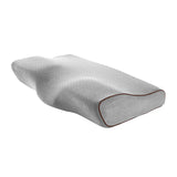 Maxbell Pillow Pillows with Washable Pillowcase for Back Sleepers Grey