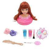 Maxbell Fashion Hair Styling Dolls Head Play Set Kids Childs Toy Beauty Girl Gift A