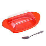 Maxbell Butter Storage fresh Keeping Storage Airtight for Baking Home Red