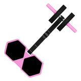 Maxbell Ab Roller Wheel Exercise Equipment Professional Abdominal Roller for Home Pink